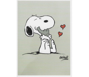 Postkarte - Snoopy Ottifanten